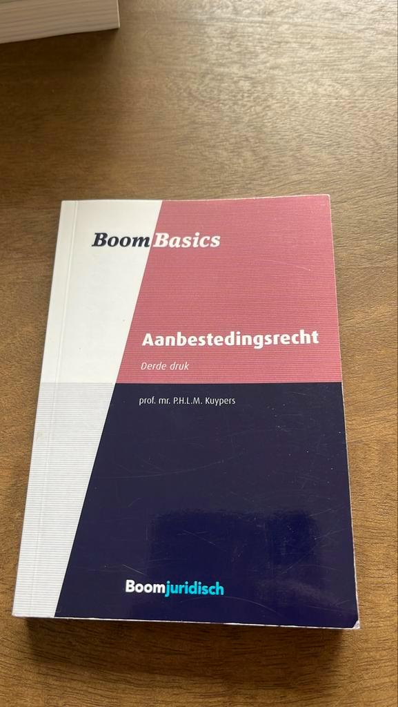 Pieter Kuypers - Boom basics aanbestedingsrecht, Boeken, Wetenschap, Zo goed als nieuw, Ophalen of Verzenden