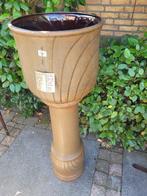 Vintage planten zuil met pot West Germany, Ophalen, Heikant 21 Kaatsheuvel, Belle Vieille Brocante, Nieuw