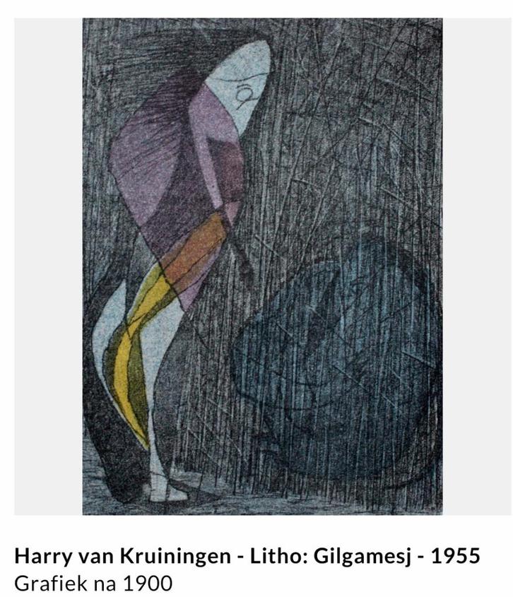 Harry van Kruiningen, Antiek en Kunst, Kunst | Etsen en Gravures, Ophalen