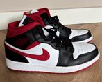 Nike Air Jordan 1 Mid Gym Red Black White Maat 42,5, Overige kleuren, Nike Jordan, Ophalen of Verzenden, Sneakers of Gympen