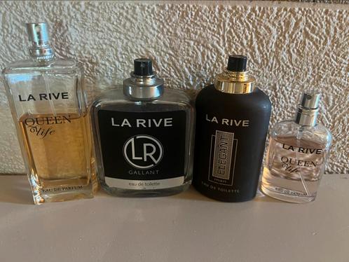4 x La Rive geurtjes wegens beëindiging hobby, Sieraden, Tassen en Uiterlijk, Uiterlijk | Parfum, Nieuw, Ophalen of Verzenden