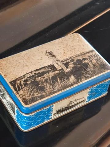 Koekjesblik Terschelling Brandaris, veerboot Friesland, Hoor beschikbaar voor biedingen