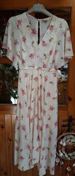 Maje jurk maat 38, Kleding | Dames, Jurken, Maat 38/40 (M), Beige, Ophalen of Verzenden, Onder de knie