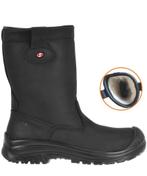 Leren veiligheidslaars wol gevoerd Sixton Montana zwart, Dames, Nieuw, Ophalen of Verzenden, Laarzen