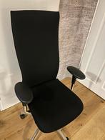 Hjh Office Bureaustoel Zwart Chroom Verstelbaar, Huis en Inrichting, Bureaustoelen, Ophalen, Zwart, Zo goed als nieuw, Bureaustoel
