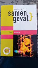 Samengevat Biologie VWO, Ophalen of Verzenden, Zo goed als nieuw, VWO, Biologie