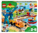 Duplo locomotief, Ophalen, Zo goed als nieuw, Complete set, Duplo