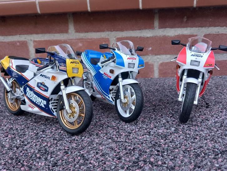 Honda NSR 250 R - 1/12 - Aoshima - Nieuw, Hobby en Vrije tijd, Modelauto's | 1:5 tot 1:12, Nieuw, Motor, 1:9 t/m 1:12, Ophalen of Verzenden