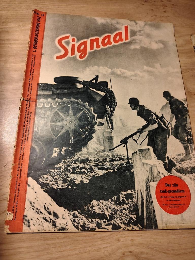 Signaal Nederlands 1942 Nr. 19, Ophalen of Verzenden, Nederland, Boek of Tijdschrift