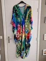 Kleurrijk Luipaardprint Kaftan/Strandjurk, Ophalen of Verzenden, Nieuw, Overige kleuren, Onder de knie