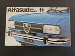 Brochure Alfa Romeo Alfasud 1975, Boeken, Auto's | Folders en Tijdschriften, Ophalen of Verzenden, Zo goed als nieuw, Alfa Romeo