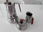 Koffieset Guido Bergna voor DE, retro/vintage, percolator!, 4 tot 10 kopjes, Ophalen of Verzenden, Zo goed als nieuw, Koffiemachine