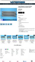 Crest CPQ2131P 1/3 Octave EQ With feedback Detector system, Gebruikt, CREST, ., Ophalen of Verzenden
