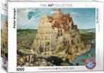Eurographics Pieter Brueghel - The Tower of Babel - 1000 st., Ophalen of Verzenden, 500 t/m 1500 stukjes, Nieuw, Legpuzzel