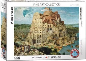 Eurographics Pieter Brueghel - The Tower of Babel - 1000 st. beschikbaar voor biedingen