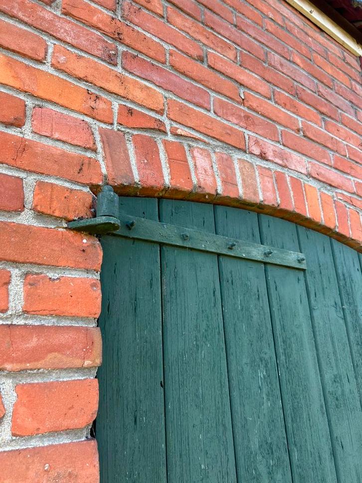 Oude staldeur, Doe-het-zelf en Verbouw, Deuren en Horren, Gebruikt, Buitendeur, 200 tot 215 cm, 80 tot 100 cm, Hout, Ophalen