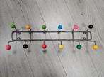 Saturnus  kapstok met gekleurde bollen, Ophalen of Verzenden, Zo goed als nieuw, Wandkapstok, Minder dan 100 cm