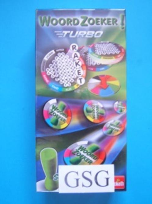 Woordzoeker Turbo nr. 70 596-01, Hobby en Vrije tijd, Gezelschapsspellen | Bordspellen, Nieuw, Ophalen