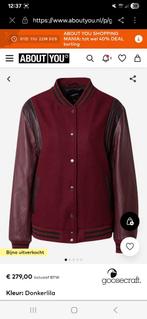 Goosecraft leren jas Burgundy/Bordeaux  maat 36, Ophalen of Verzenden, Nieuw, Maat 36 (S), Rood