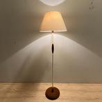 OPRUIMING Vintage jaren 50 60 vloerlamp teak, messing metaal, Ophalen, Gebruikt, Teak, Metaal