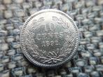 10 cent dubbeltje 1892 Wilhelmina topkwaliteit unc-, Verzenden, Koningin Wilhelmina, 10 cent
