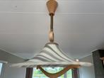 Hanglamp met glas, Ophalen of Verzenden, Zo goed als nieuw, Glas, 50 tot 75 cm