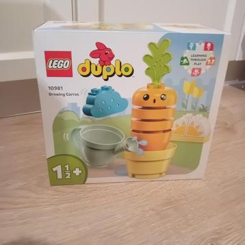LEGO DUPLO mijn eerste groeiende wortel 10981 |NEW| beschikbaar voor biedingen