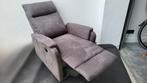 Relax fauteuil electrisch, Huis en Inrichting, Ophalen, 75 tot 100 cm, Zo goed als nieuw, Stof