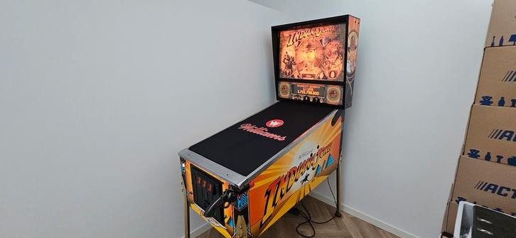 Indiana Jones Flipperkast - Williams - Gerestaureerd, Verzamelen, Automaten | Flipperkasten, Zo goed als nieuw, Dot-matrix, Flipperkast