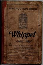 Whippet Overland manual handbook, Ophalen of Verzenden