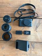 Nikon 1 J2 met 2 lenzen en accessoires, Gebruikt, Compact, Ophalen of Verzenden, Nikon