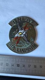 Patch rnlaf air liaison luchtmacht f-16, Verzamelen, Ophalen, Luchtmacht, Nederland, Embleem of Badge