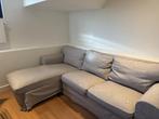 Grijze ligbank 3-zits, Huis en Inrichting, Banken | Bankstellen, Ophalen, 250 tot 300 cm, Hoekbank, Driepersoons