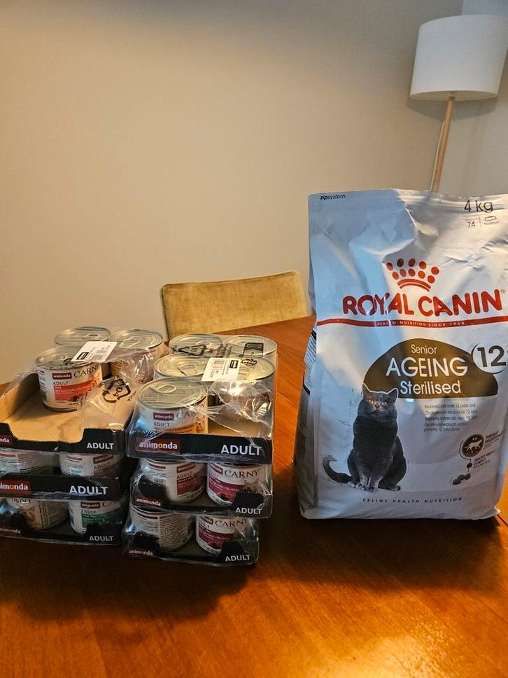 Senior adult kattenvoer royal canin en animonda carny, Dieren en Toebehoren, Dierenvoeding, Kat, Ophalen