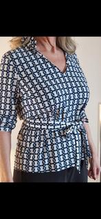 Studio Anneloes blouse in offwhite/deep green maat XL travel, Kleding | Dames, Jumpsuits, Studio Anneloes, Wit, Maat 46/48 (XL) of groter