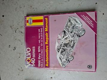 Volvo 140 serie technisch handboek  beschikbaar voor biedingen