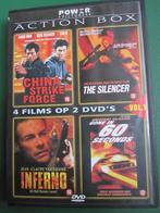 Action Box (4 films op 2 disc), Cd's en Dvd's, Dvd's | Actie, Boxset, Zo goed als nieuw, Actie, Verzenden