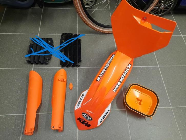 KTM plastic, Motoren, Onderdelen | Merk-onafhankelijk, Nieuw, Ophalen of Verzenden