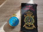 Embleem opleider koninklijke marine en patch, Ophalen of Verzenden, Marine, Nederland, Embleem of Badge