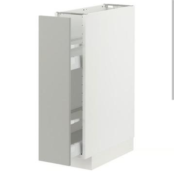 Ikea Metod onderkast uittrekbaar Veddinge grijs front NIEUW  beschikbaar voor biedingen