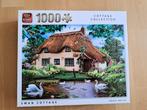 Leuke legpuzzel puzzel 1000 stukjes Cottage Collection zgan, Ophalen of Verzenden, 500 t/m 1500 stukjes, Zo goed als nieuw, Legpuzzel