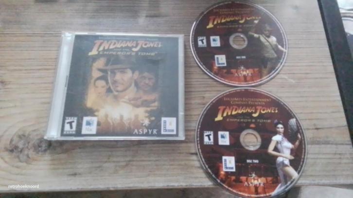 Indiana Jones Emperor's Tomb - Mac, Spelcomputers en Games, Games | Pc, Gebruikt, Avontuur en Actie, 1 speler, Vanaf 12 jaar, Ophalen of Verzenden