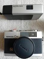Agfa Mini & Konica C35 - 2 Camera's, Ophalen of Verzenden, Gebruikt, Compact, Konica