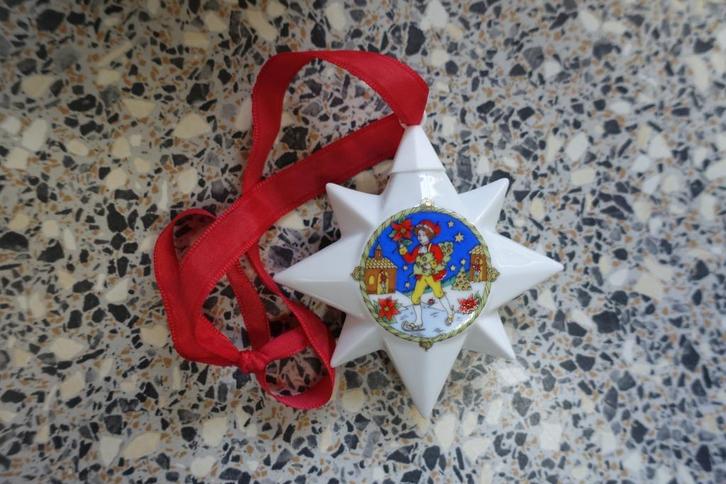 Hutschenreuther kerstster 1998 Kerst, Diversen, Kerst, Zo goed als nieuw, Ophalen of Verzenden