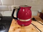 KitchenAid Waterkoker - Rood - Gebruikt, Witgoed en Apparatuur, Waterkokers, 1 tot 2 liter, Ophalen of Verzenden, Gebruikt, Rvs
