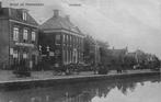 AW801 Heerenveen Breedpad straatleven handel 1912, Verzamelen, Ansichtkaarten | Nederland, Verzenden, Voor 1920, Gelopen, Friesland