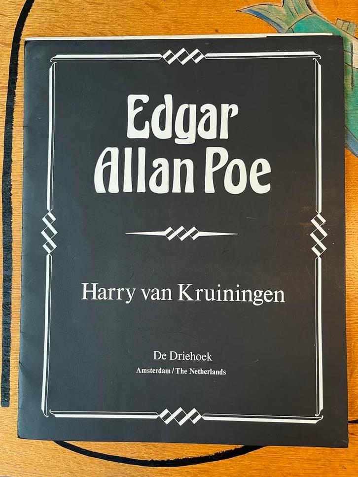Harry van Kruiningen - Map litho’s Edgar Allan Poe, Antiek en Kunst, Kunst | Etsen en Gravures, Ophalen of Verzenden