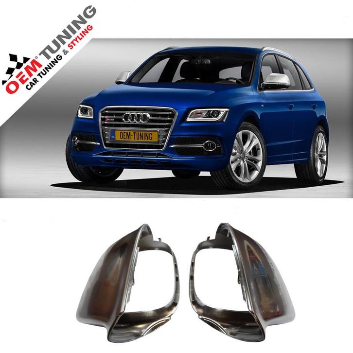 Spiegelkappen audi Q5 / SQ5 / RS Q5 – OEM DESIGN | 2008-2017, Auto diversen, Tuning en Styling, Ophalen of Verzenden
