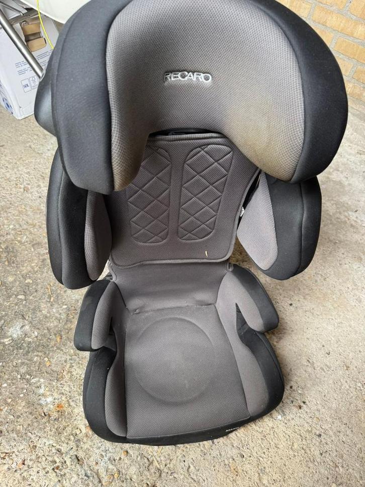 Recaro autostoel verstelbaar, Kinderen en Baby's, Autostoeltjes, Gebruikt, Overige merken, 15 t/m 36 kg, Autogordel, Afneembare rugleuning