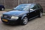 Audi S6 4.2 Avant Quattro 250KW AUT 2001 Zwart, Auto's, Automaat, 4172 cc, 8 cilinders, 110 €/maand